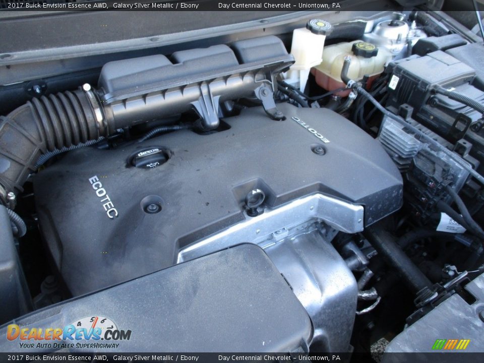2017 Buick Envision Essence AWD Galaxy Silver Metallic / Ebony Photo #19