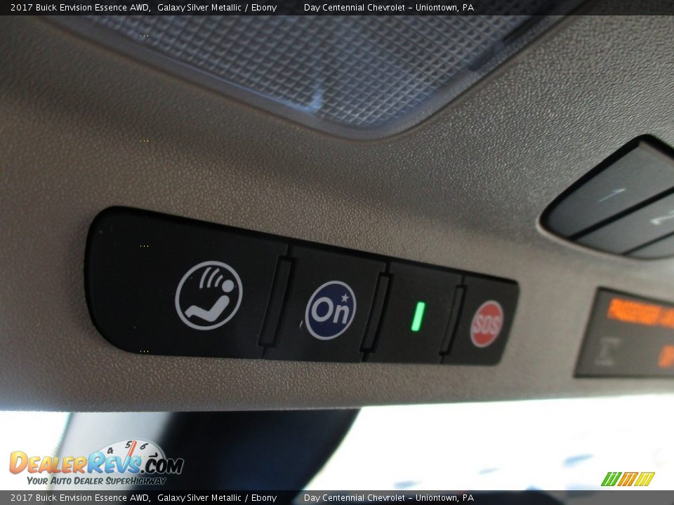 2017 Buick Envision Essence AWD Galaxy Silver Metallic / Ebony Photo #30