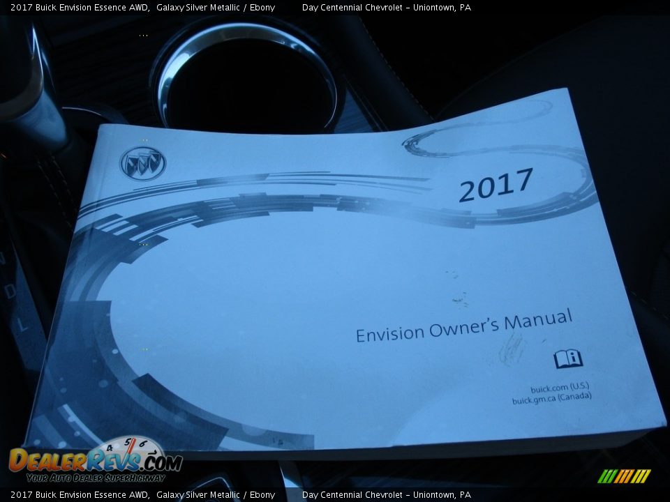 2017 Buick Envision Essence AWD Galaxy Silver Metallic / Ebony Photo #34