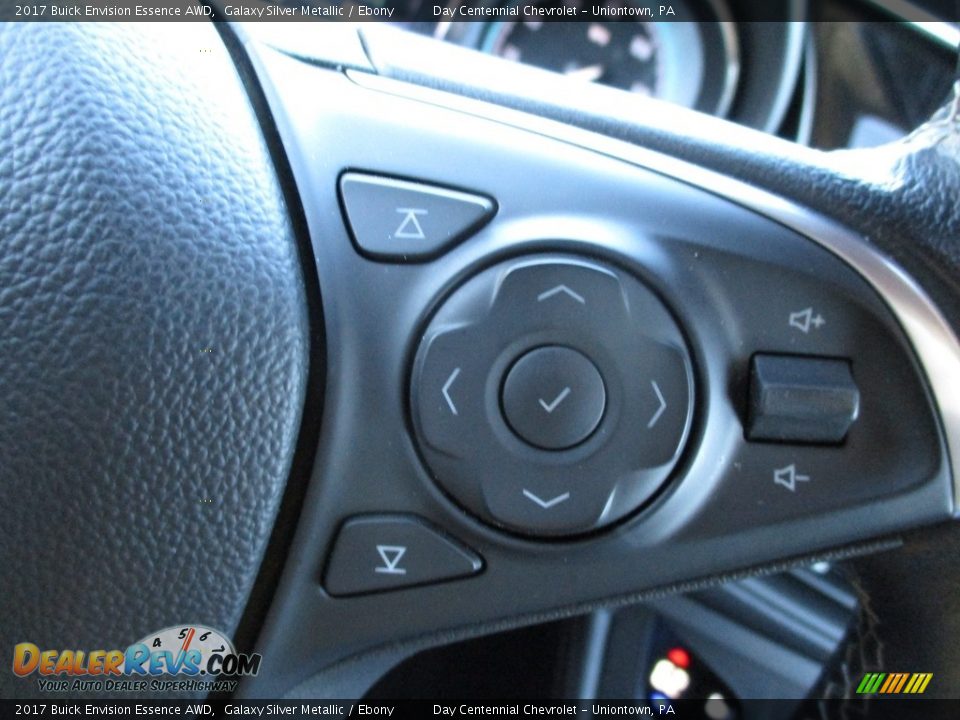 2017 Buick Envision Essence AWD Galaxy Silver Metallic / Ebony Photo #35