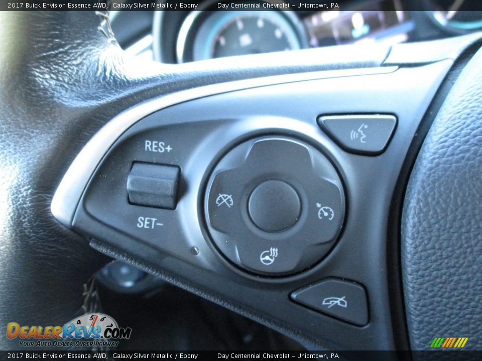 2017 Buick Envision Essence AWD Galaxy Silver Metallic / Ebony Photo #36