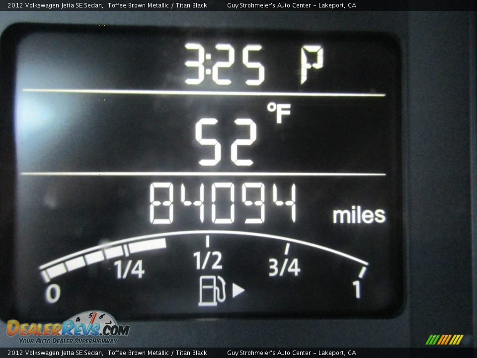 2012 Volkswagen Jetta SE Sedan Toffee Brown Metallic / Titan Black Photo #11