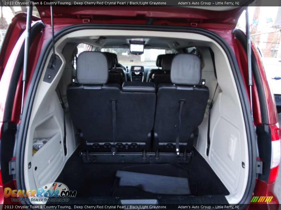 2013 Chrysler Town & Country Touring Deep Cherry Red Crystal Pearl / Black/Light Graystone Photo #23