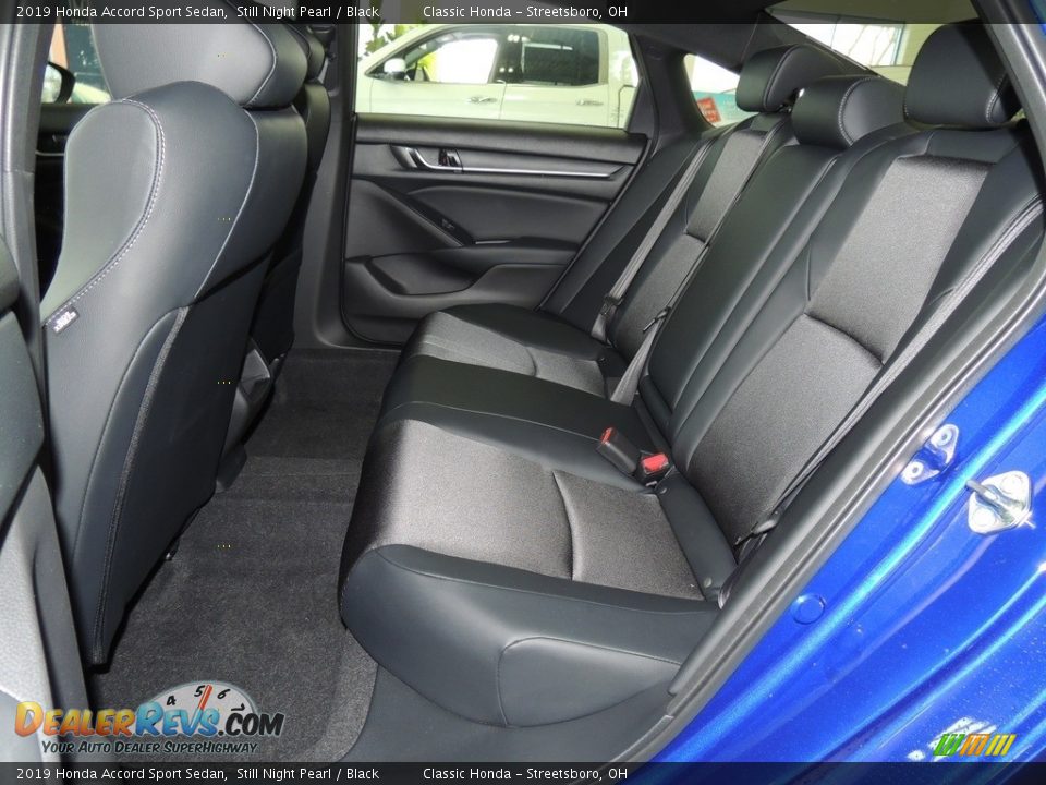 Rear Seat of 2019 Honda Accord Sport Sedan Photo #13