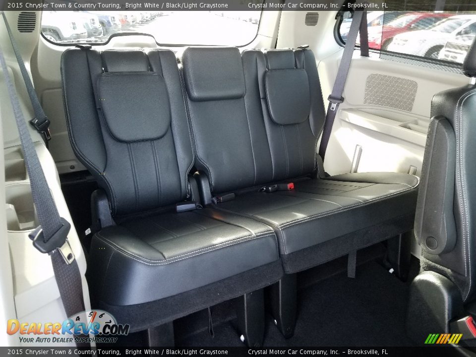 2015 Chrysler Town & Country Touring Bright White / Black/Light Graystone Photo #11