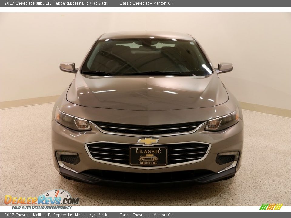 2017 Chevrolet Malibu LT Pepperdust Metallic / Jet Black Photo #2
