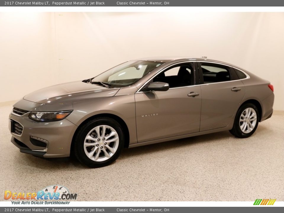 2017 Chevrolet Malibu LT Pepperdust Metallic / Jet Black Photo #3