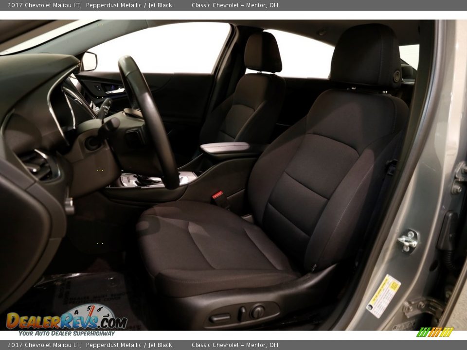 2017 Chevrolet Malibu LT Pepperdust Metallic / Jet Black Photo #5