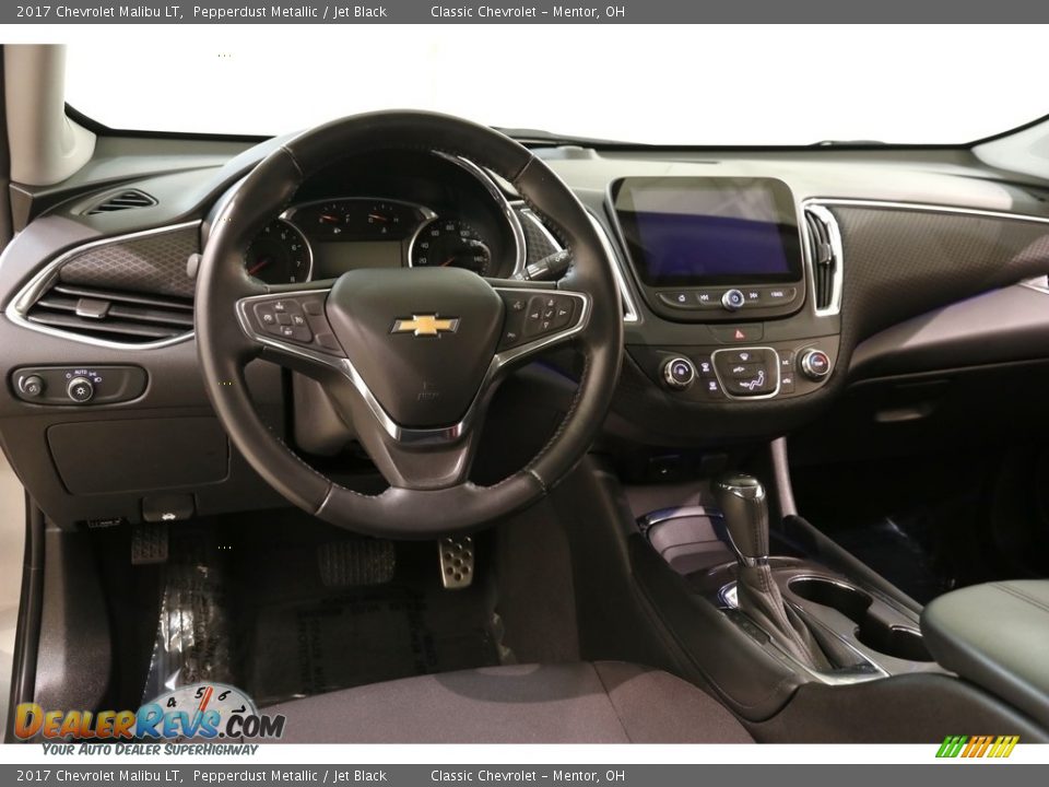 2017 Chevrolet Malibu LT Pepperdust Metallic / Jet Black Photo #6