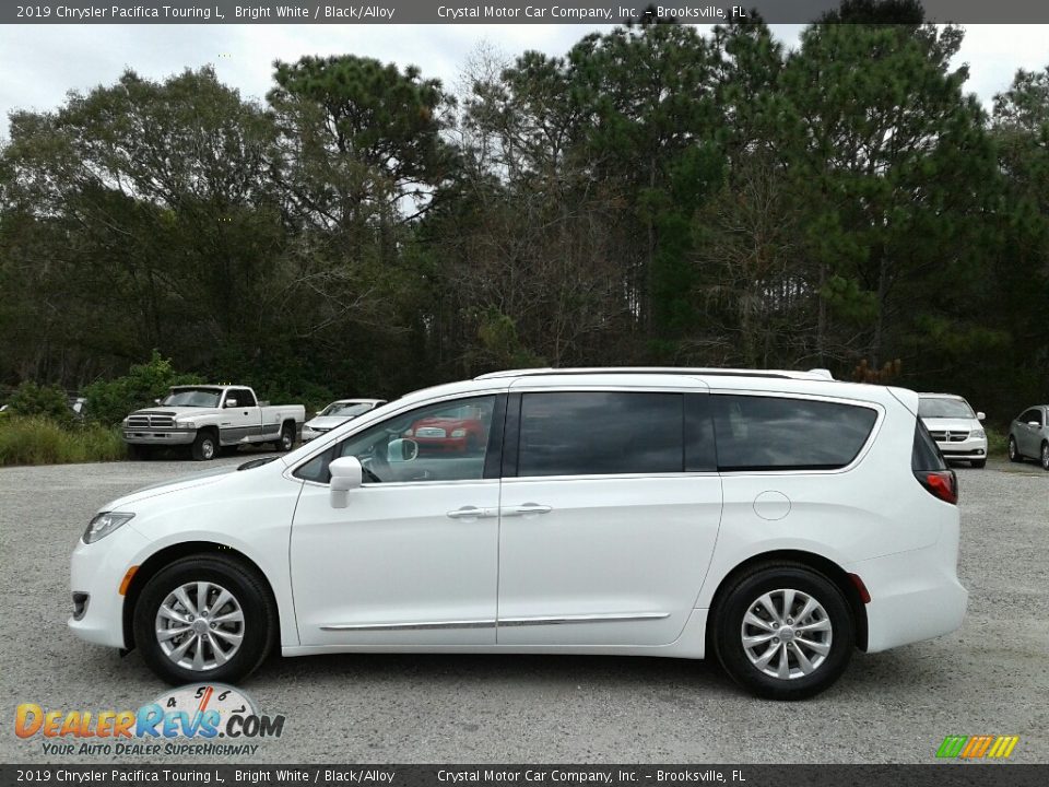 2019 Chrysler Pacifica Touring L Bright White / Black/Alloy Photo #2
