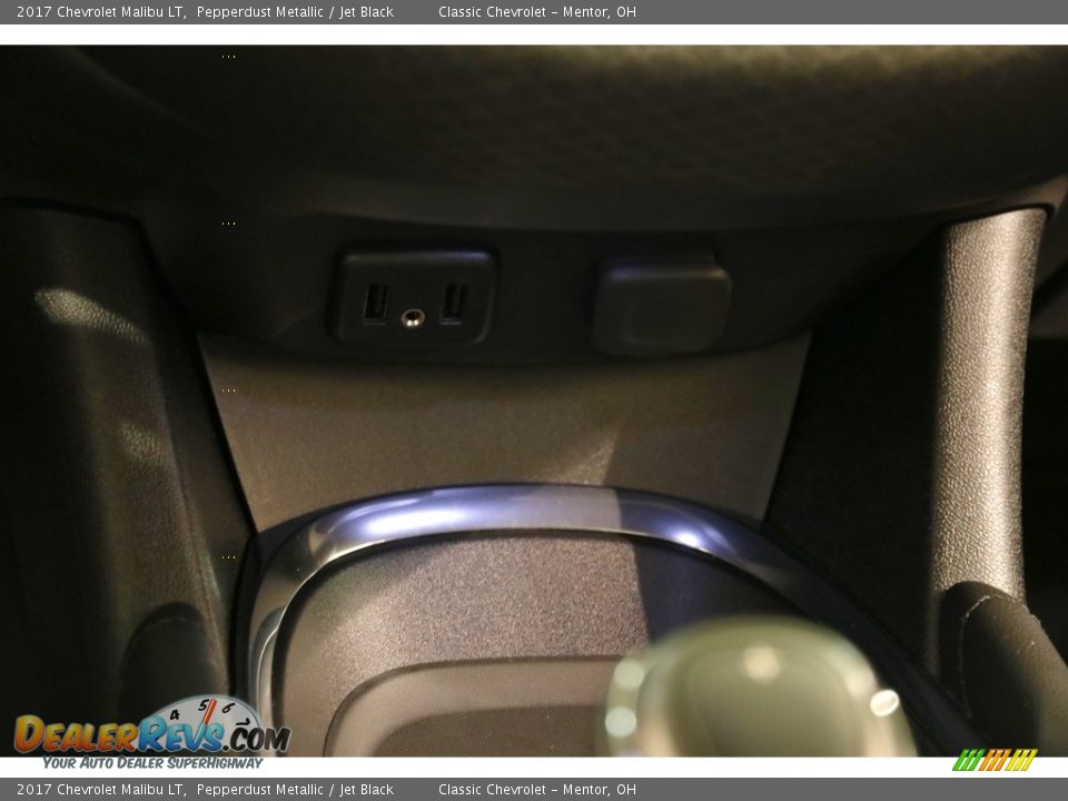2017 Chevrolet Malibu LT Pepperdust Metallic / Jet Black Photo #15