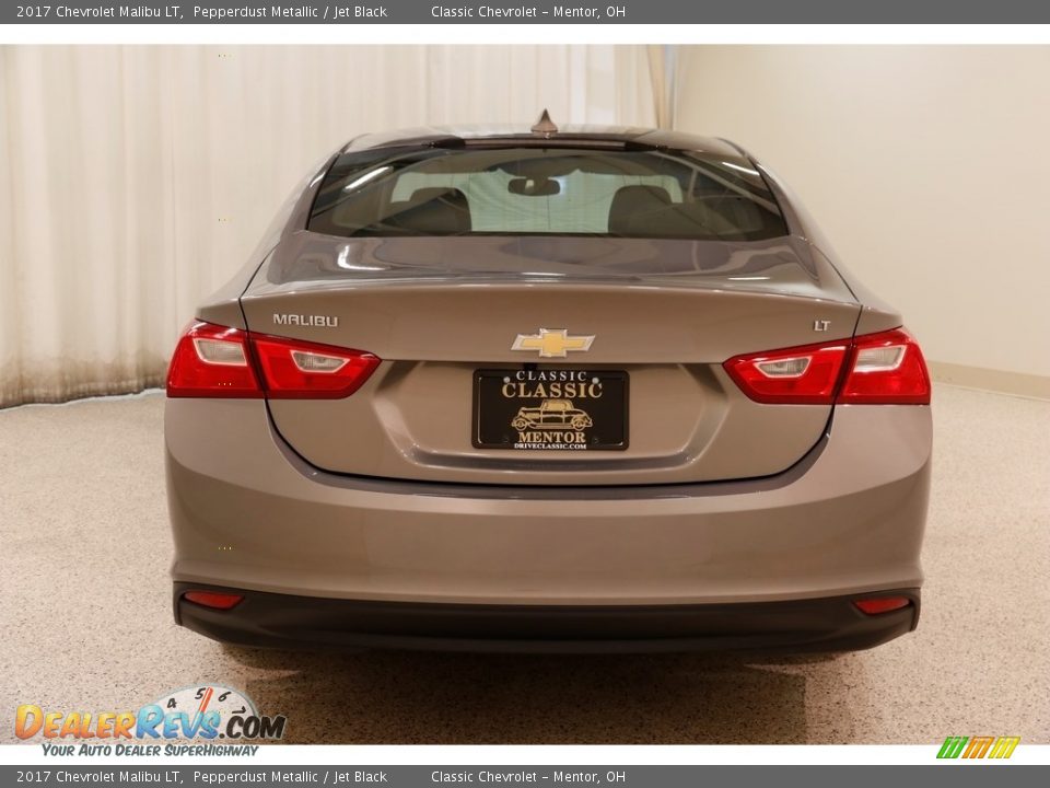 2017 Chevrolet Malibu LT Pepperdust Metallic / Jet Black Photo #19