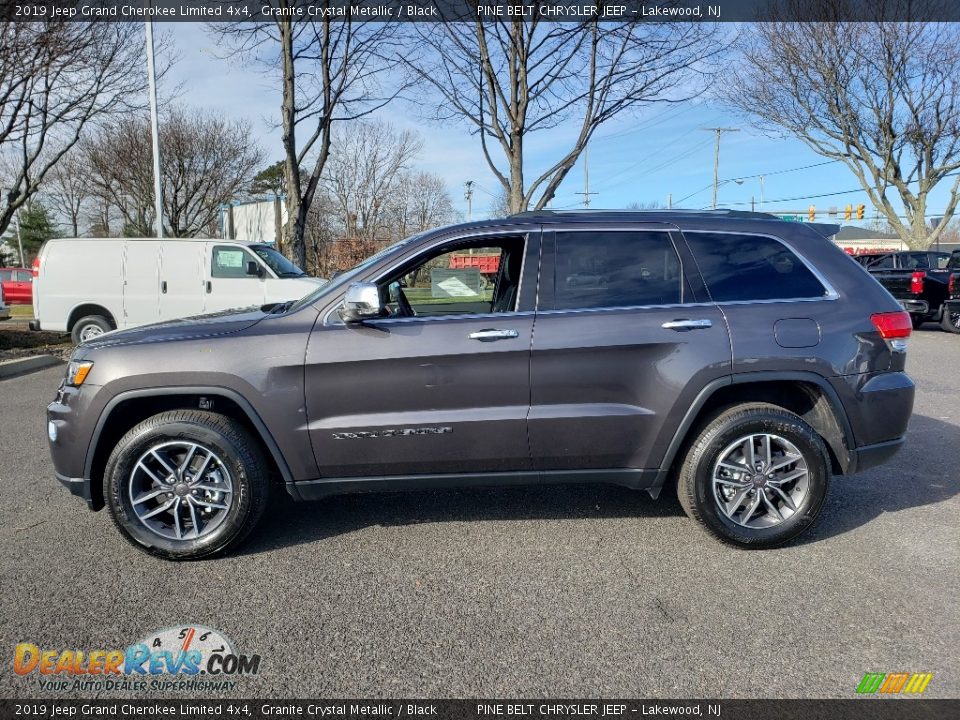 2019 Jeep Grand Cherokee Limited 4x4 Granite Crystal Metallic / Black Photo #3