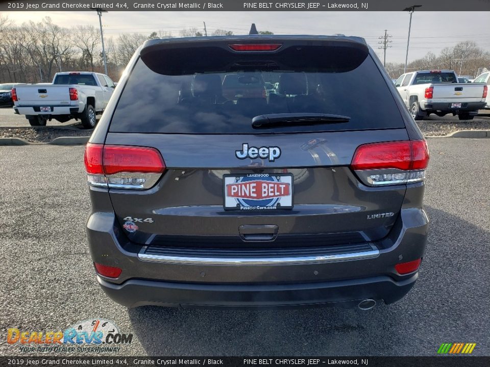 2019 Jeep Grand Cherokee Limited 4x4 Granite Crystal Metallic / Black Photo #5