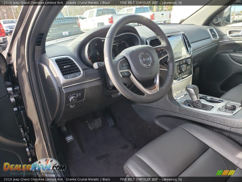 2019 Jeep Grand Cherokee Limited 4x4 Granite Crystal Metallic / Black Photo #7