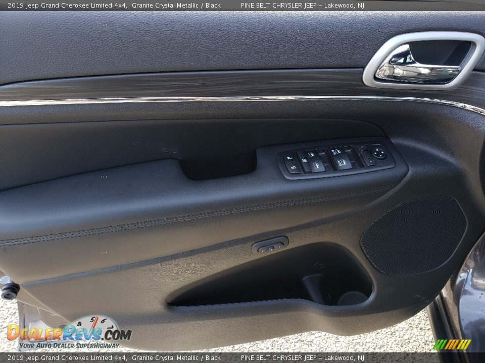 2019 Jeep Grand Cherokee Limited 4x4 Granite Crystal Metallic / Black Photo #8