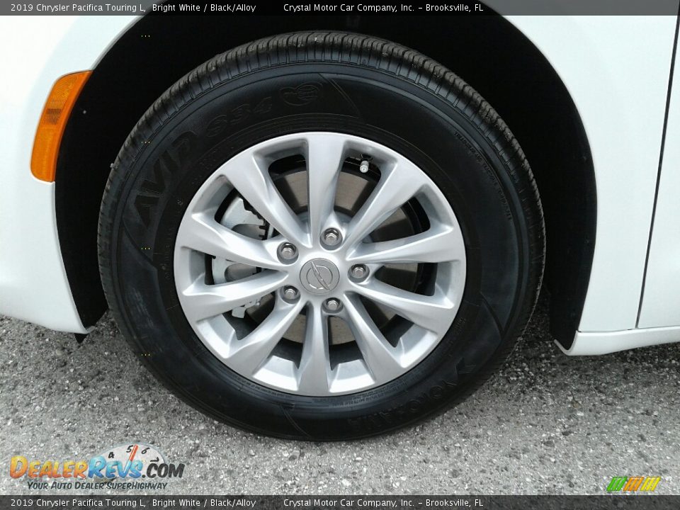 2019 Chrysler Pacifica Touring L Bright White / Black/Alloy Photo #21