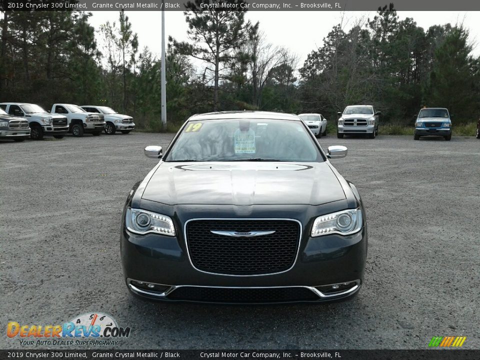 2019 Chrysler 300 Limited Granite Crystal Metallic / Black Photo #8
