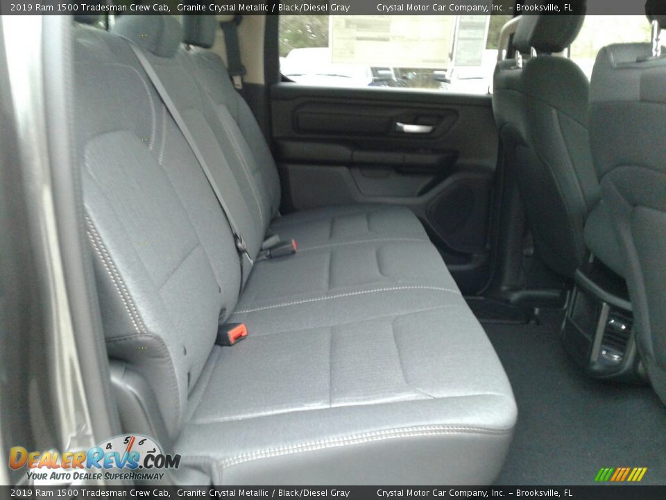 2019 Ram 1500 Tradesman Crew Cab Granite Crystal Metallic / Black/Diesel Gray Photo #11