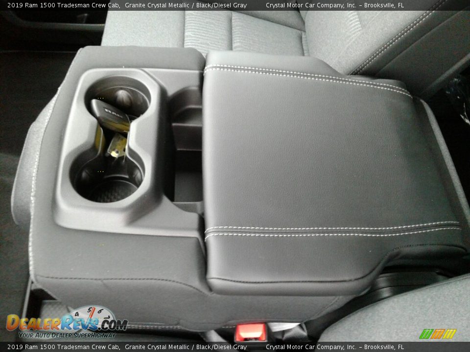 2019 Ram 1500 Tradesman Crew Cab Granite Crystal Metallic / Black/Diesel Gray Photo #18