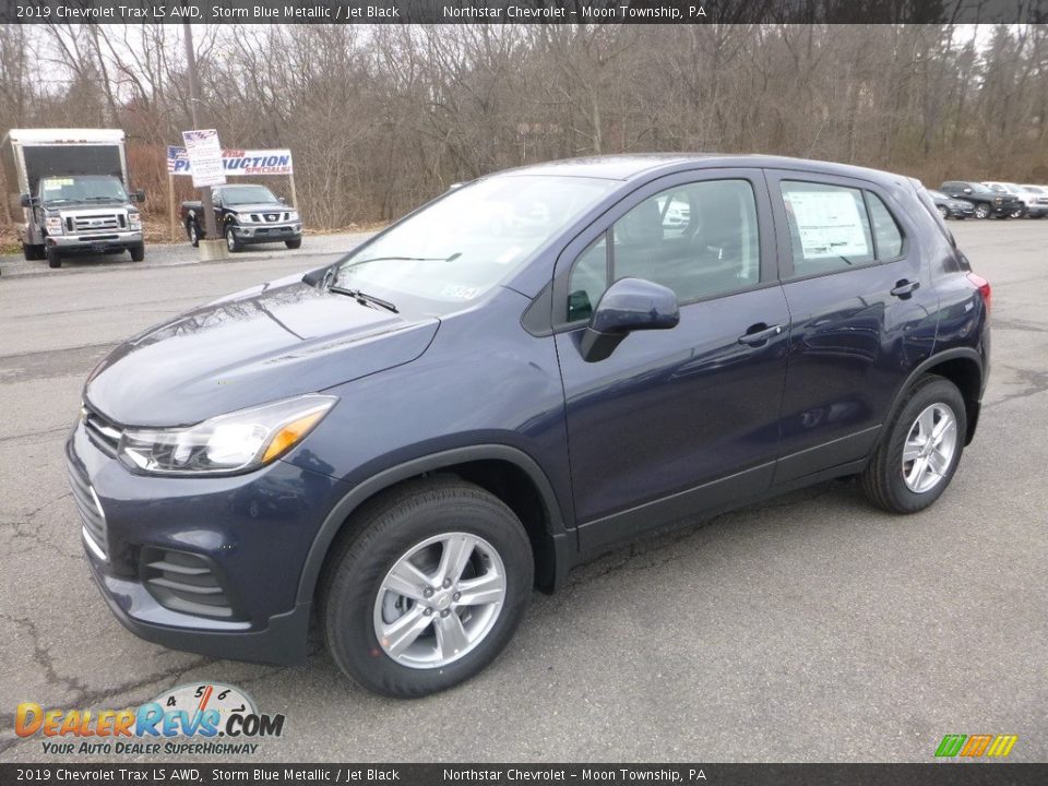 2019 Chevrolet Trax LS AWD Storm Blue Metallic / Jet Black Photo #1