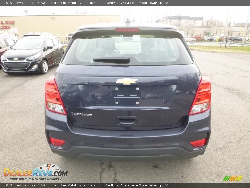 2019 Chevrolet Trax LS AWD Storm Blue Metallic / Jet Black Photo #5