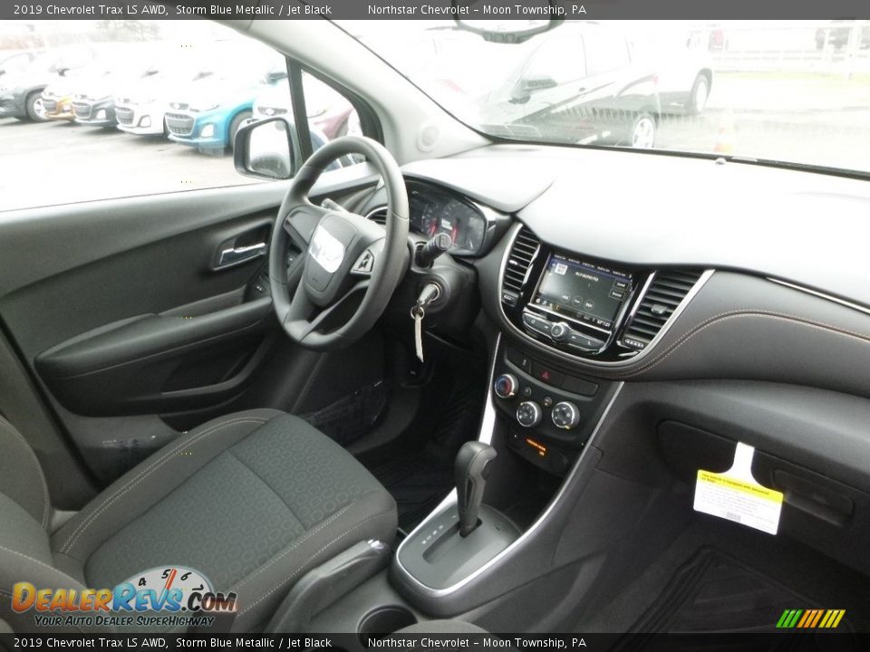 2019 Chevrolet Trax LS AWD Storm Blue Metallic / Jet Black Photo #11
