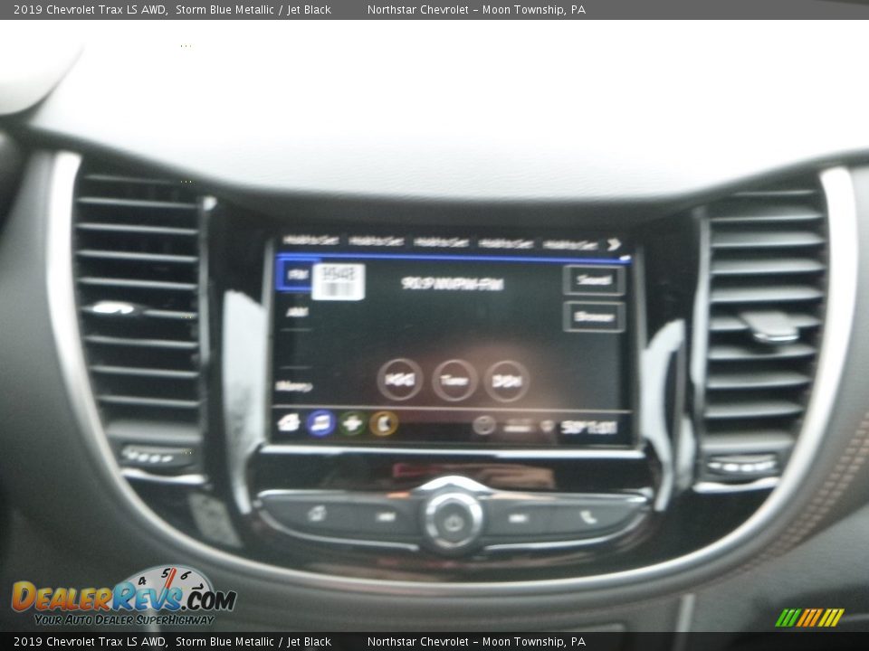 2019 Chevrolet Trax LS AWD Storm Blue Metallic / Jet Black Photo #17
