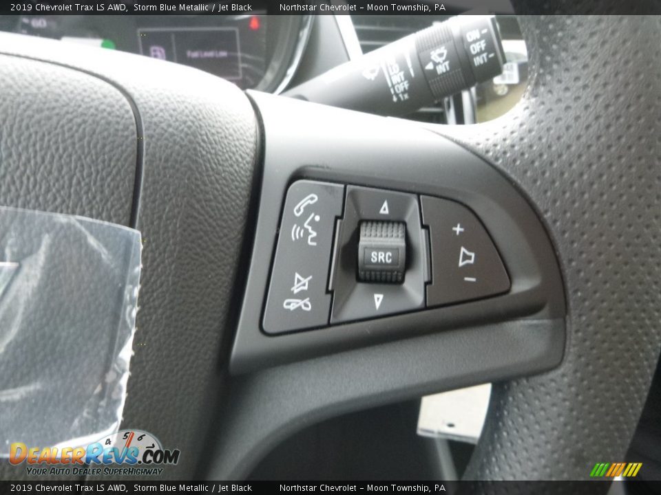 2019 Chevrolet Trax LS AWD Storm Blue Metallic / Jet Black Photo #19