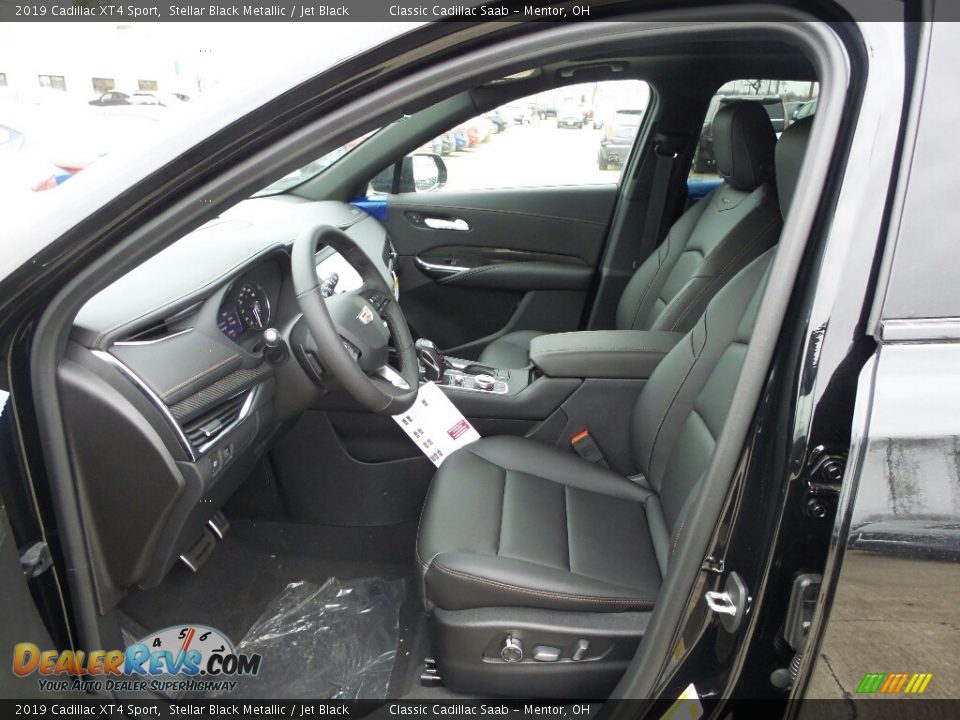 2019 Cadillac XT4 Sport Stellar Black Metallic / Jet Black Photo #3