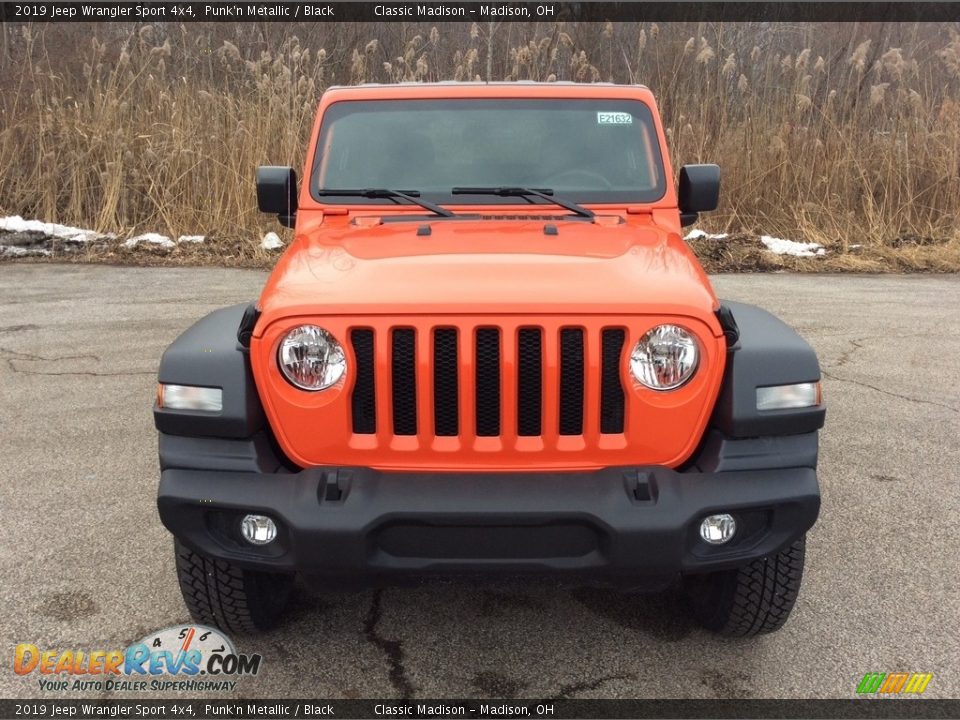 2019 Jeep Wrangler Sport 4x4 Punk'n Metallic / Black Photo #2