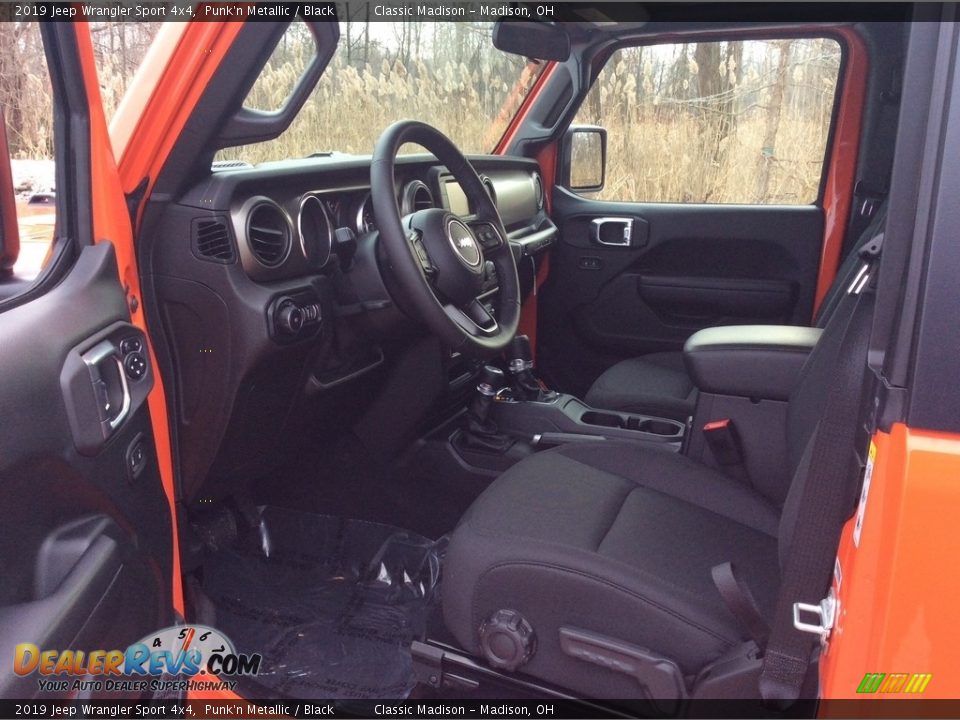 2019 Jeep Wrangler Sport 4x4 Punk'n Metallic / Black Photo #9