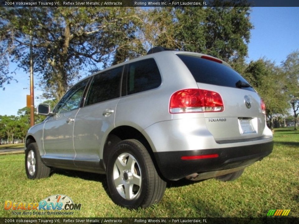 2004 Volkswagen Touareg V6 Reflex Silver Metallic / Anthracite Photo #5