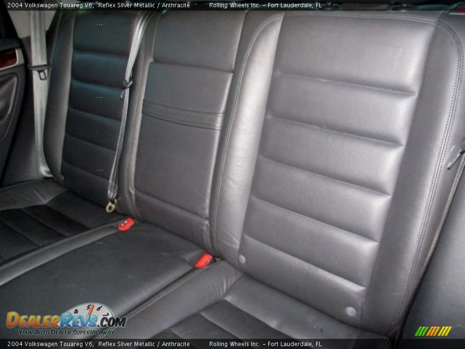 2004 Volkswagen Touareg V6 Reflex Silver Metallic / Anthracite Photo #10