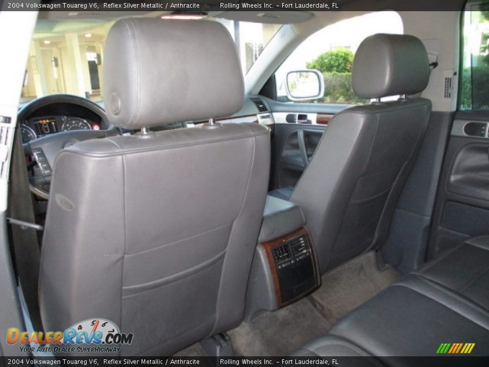 2004 Volkswagen Touareg V6 Reflex Silver Metallic / Anthracite Photo #14