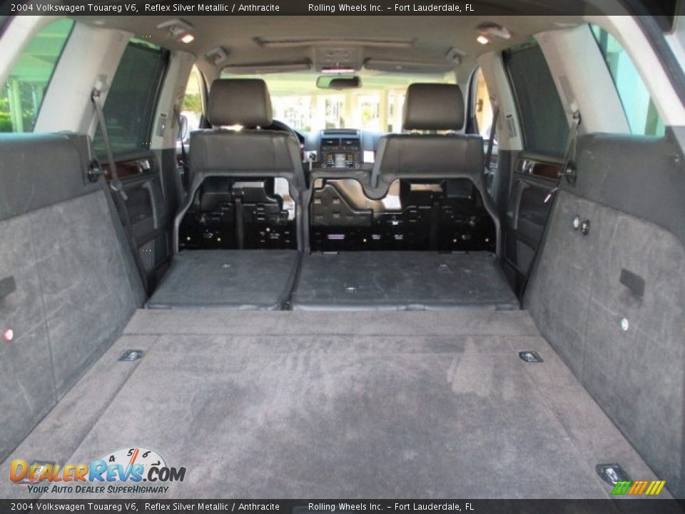 2004 Volkswagen Touareg V6 Reflex Silver Metallic / Anthracite Photo #16