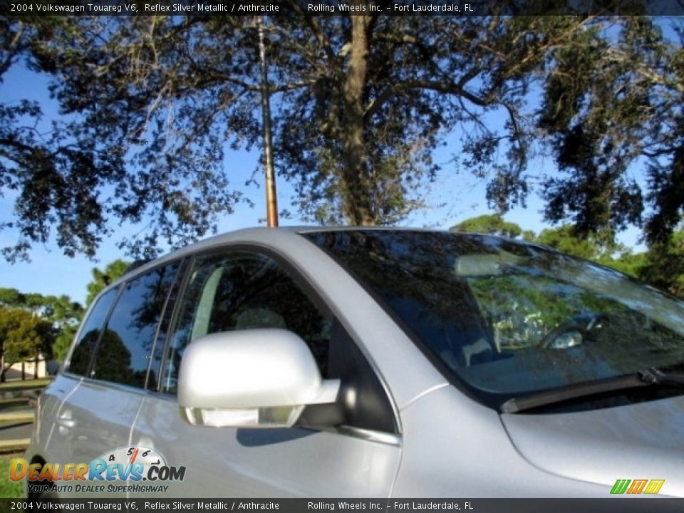 2004 Volkswagen Touareg V6 Reflex Silver Metallic / Anthracite Photo #29