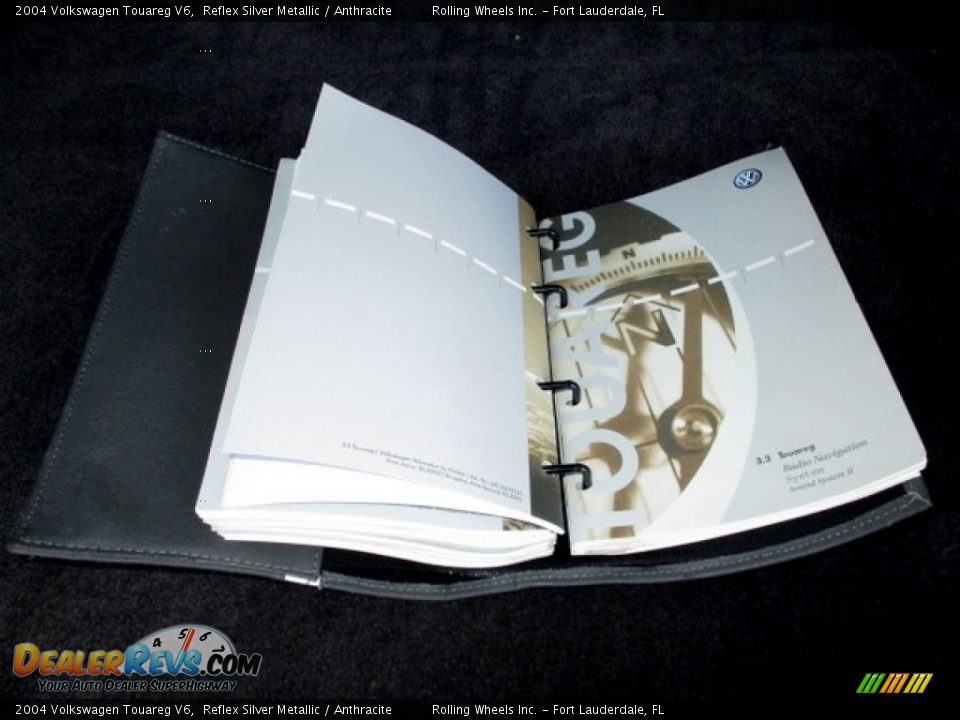 2004 Volkswagen Touareg V6 Reflex Silver Metallic / Anthracite Photo #30