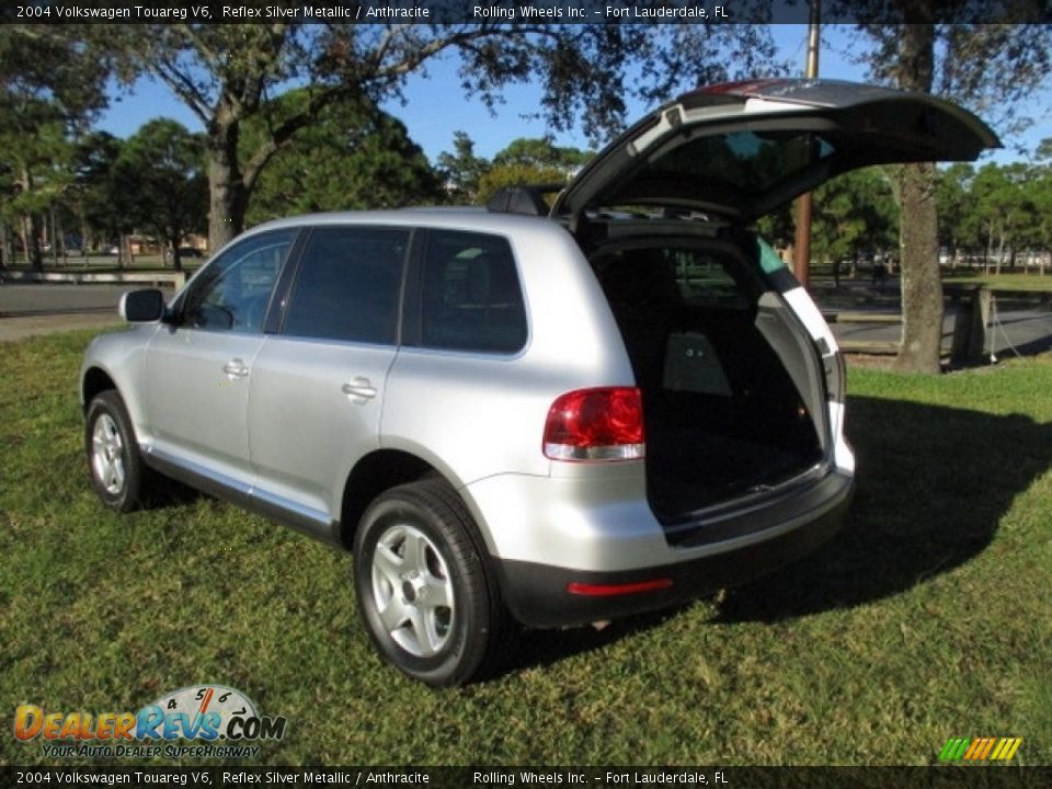 2004 Volkswagen Touareg V6 Reflex Silver Metallic / Anthracite Photo #31