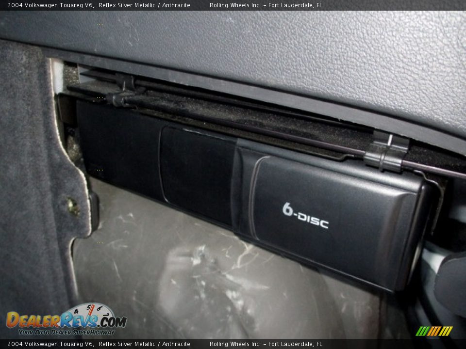 2004 Volkswagen Touareg V6 Reflex Silver Metallic / Anthracite Photo #32