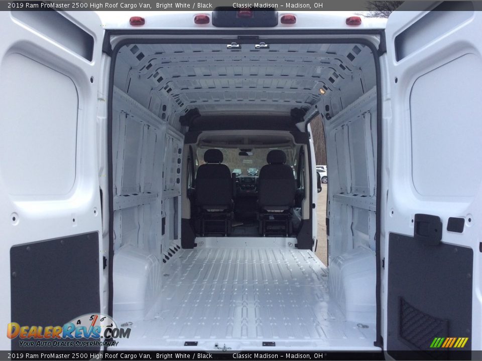2019 Ram ProMaster 2500 High Roof Cargo Van Bright White / Black Photo #6
