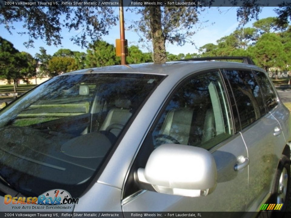 2004 Volkswagen Touareg V6 Reflex Silver Metallic / Anthracite Photo #36