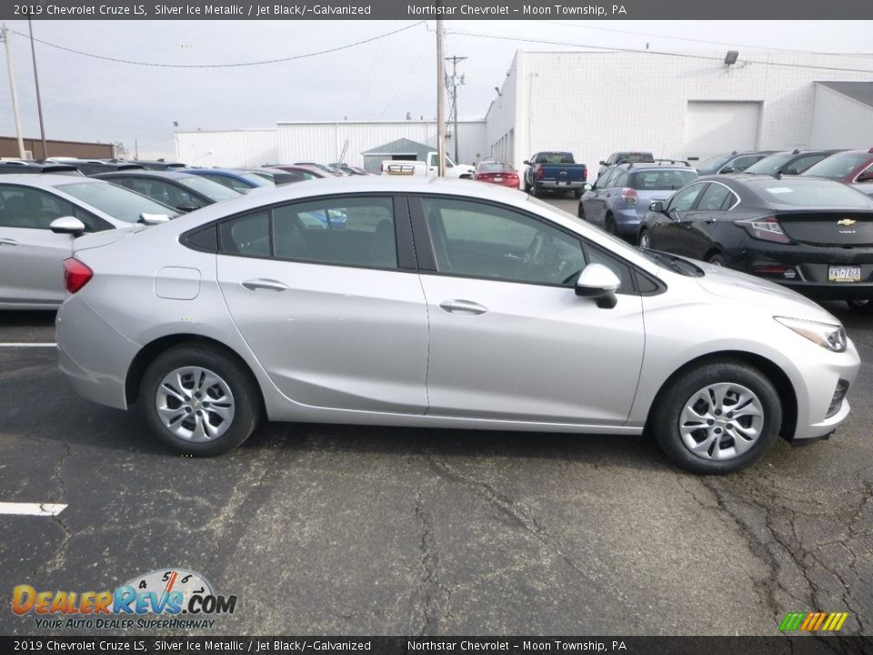 2019 Chevrolet Cruze LS Silver Ice Metallic / Jet Black/­Galvanized Photo #6