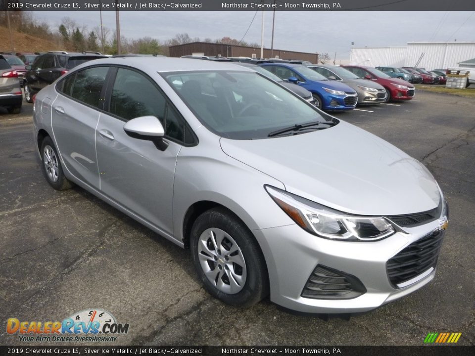 2019 Chevrolet Cruze LS Silver Ice Metallic / Jet Black/­Galvanized Photo #7