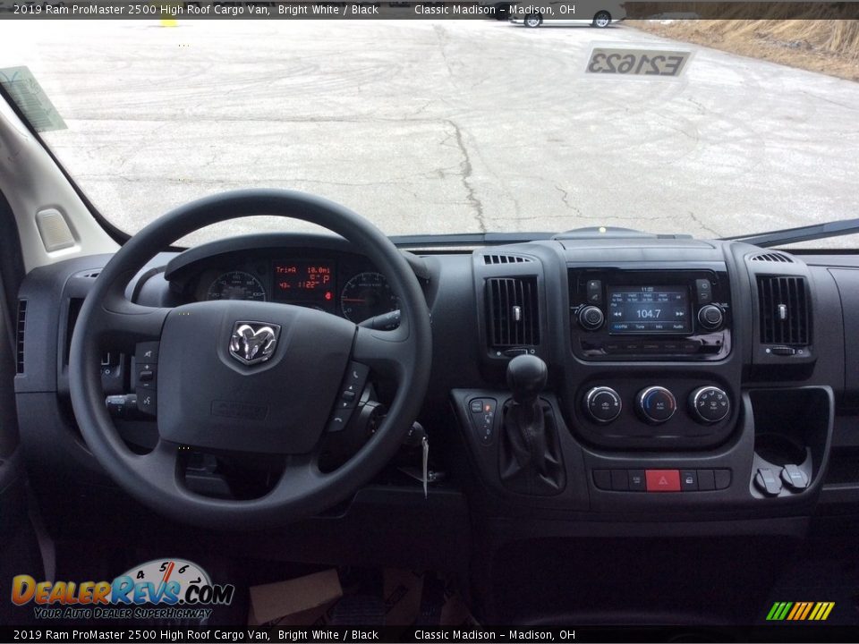 2019 Ram ProMaster 2500 High Roof Cargo Van Bright White / Black Photo #13