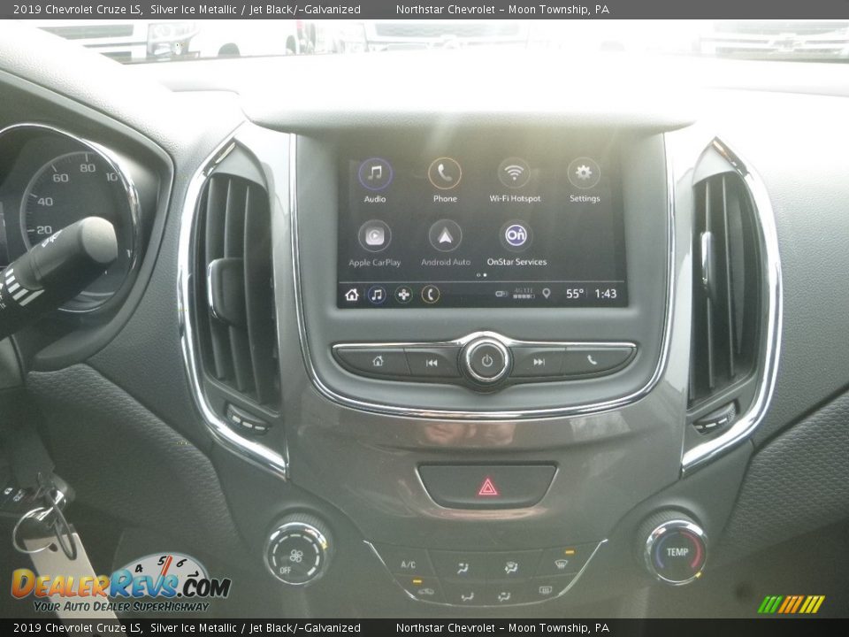 2019 Chevrolet Cruze LS Silver Ice Metallic / Jet Black/­Galvanized Photo #17