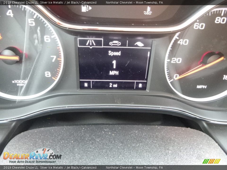 2019 Chevrolet Cruze LS Silver Ice Metallic / Jet Black/­Galvanized Photo #19