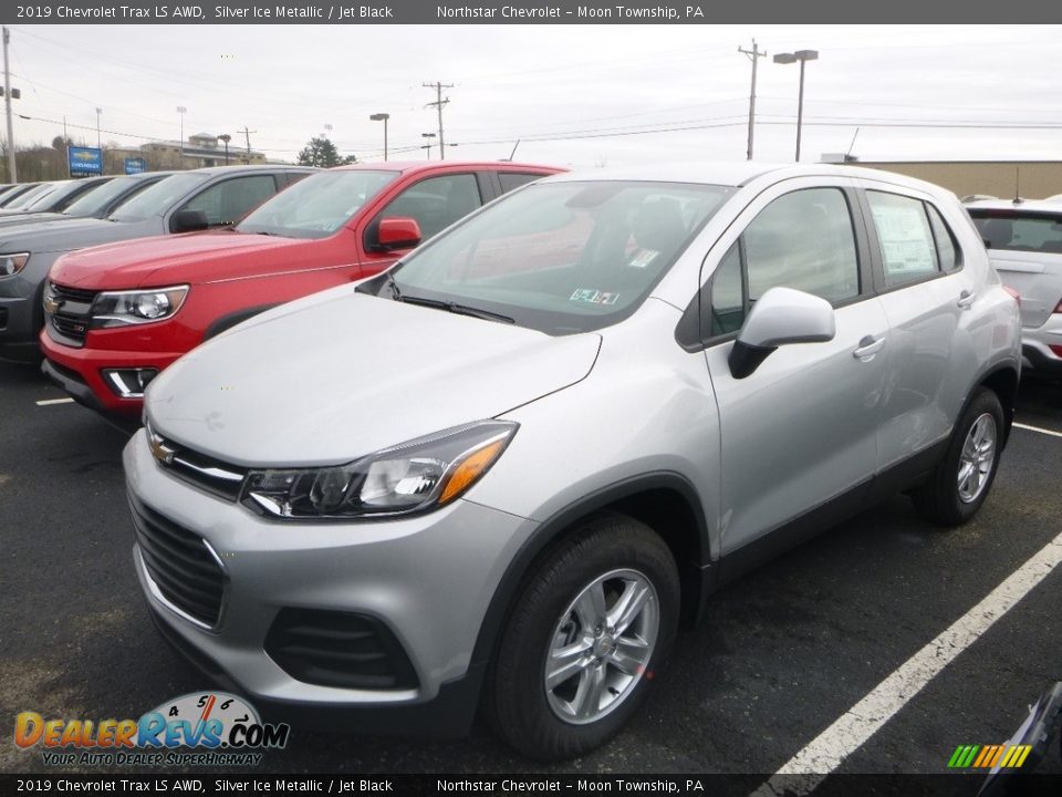 2019 Chevrolet Trax LS AWD Silver Ice Metallic / Jet Black Photo #1