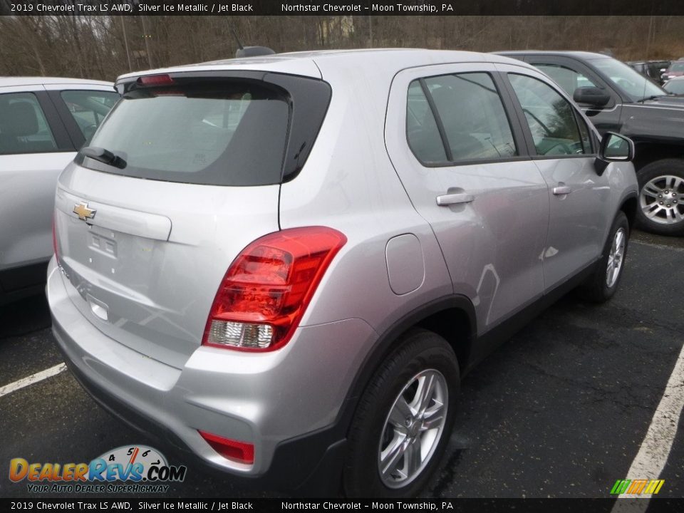 2019 Chevrolet Trax LS AWD Silver Ice Metallic / Jet Black Photo #5