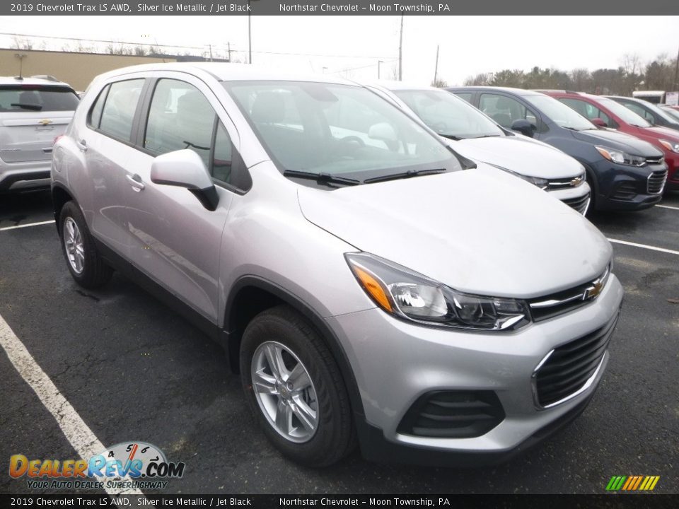 2019 Chevrolet Trax LS AWD Silver Ice Metallic / Jet Black Photo #9